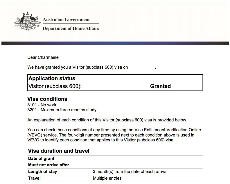 My Australia Tourist Visa Approved! How to Apply Online in Simple Steps