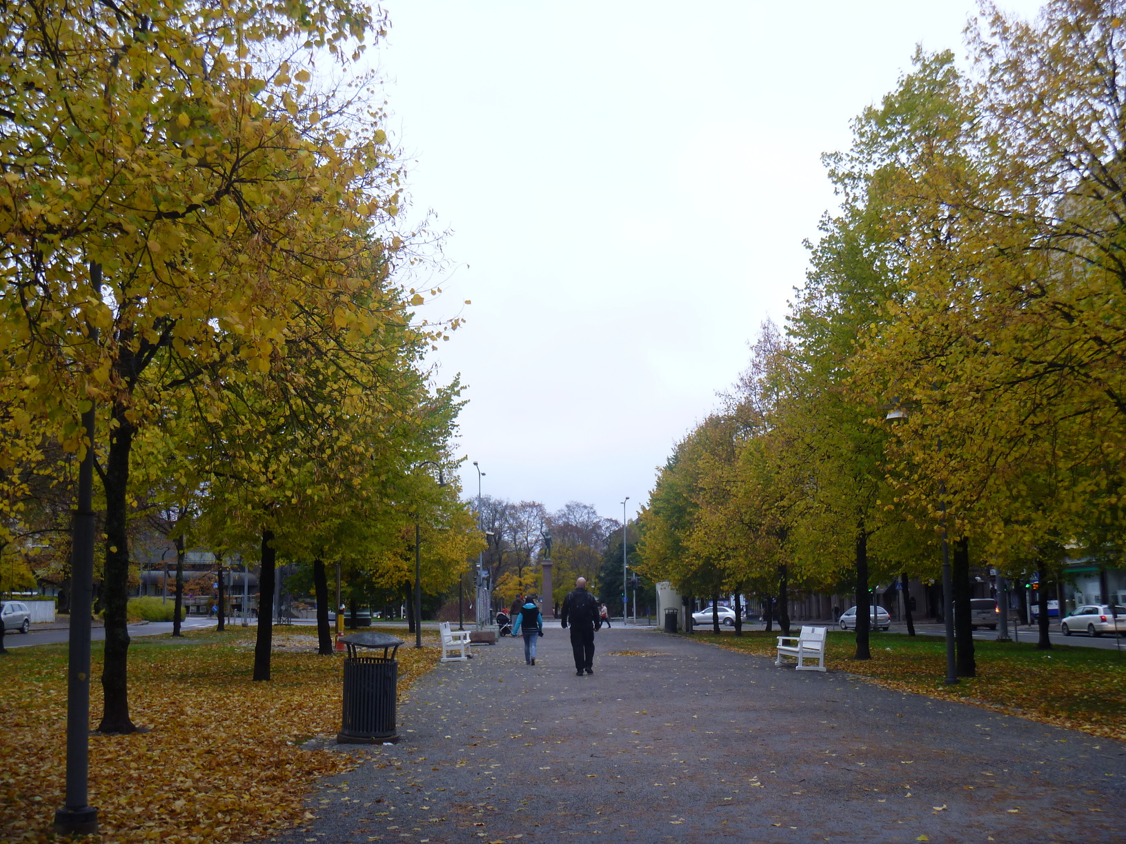 Exploring the park on my Finland business trip