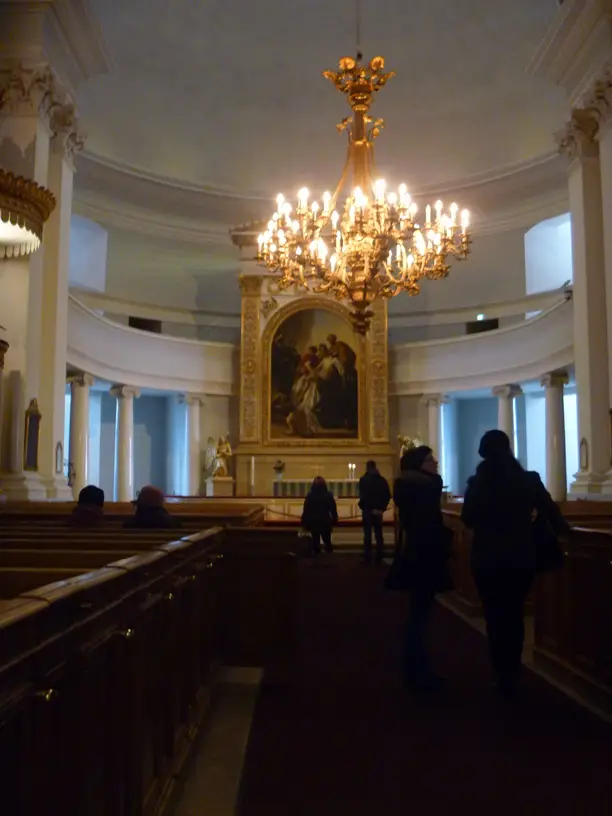 Inside Helsinki Cathedral