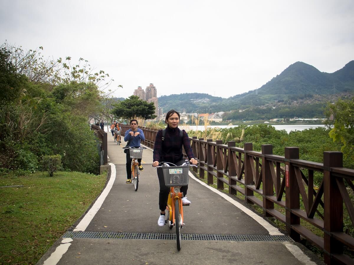 cycling in taipei is part of our Taiwan spring itinerary