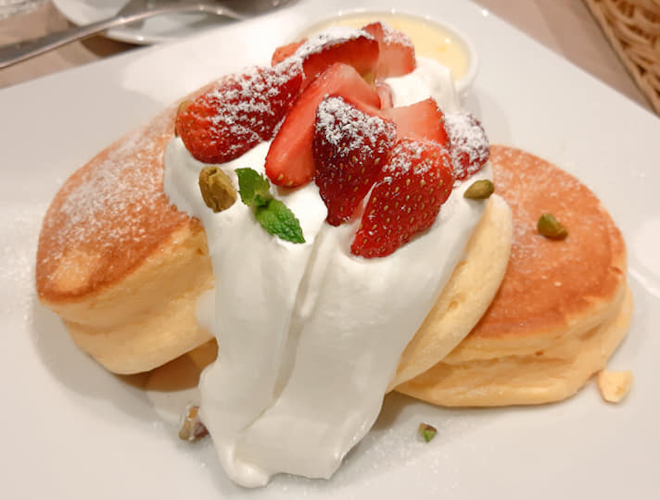 fluffy pancake in Japan