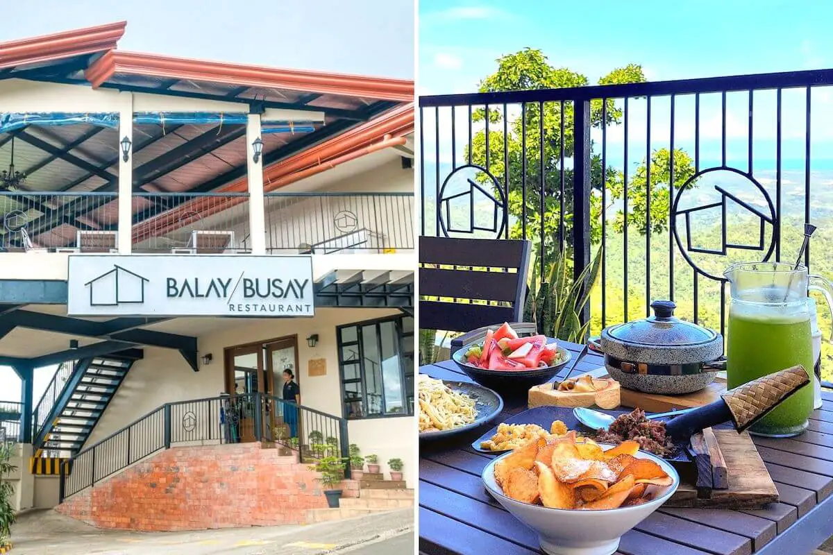 Balay sa Busay is one of the overlooking Busay restaurants