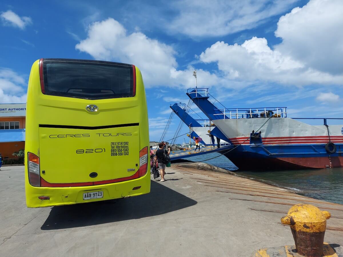Bus and Ferry to Bantayan Island