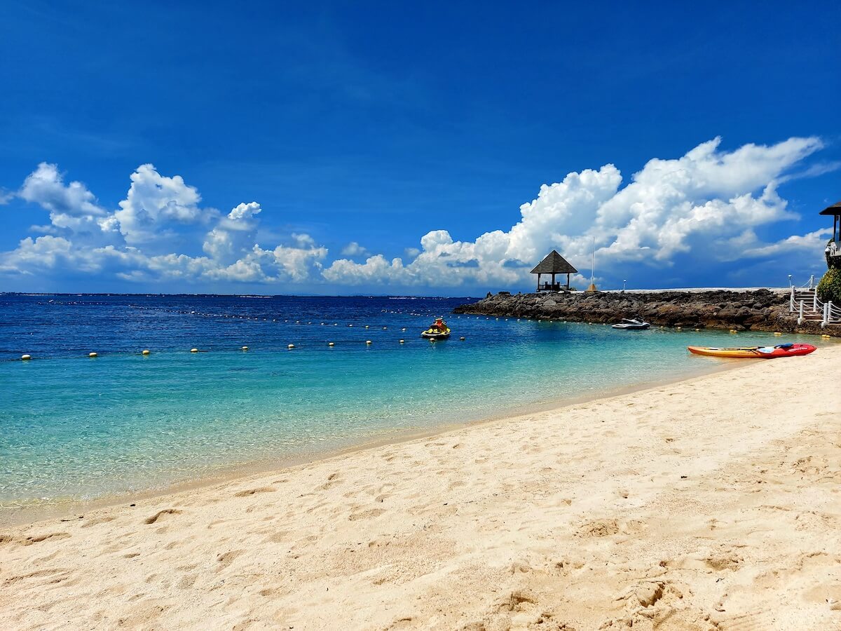 Shangri-La Mactan is one of the top beach resorts in Cebu