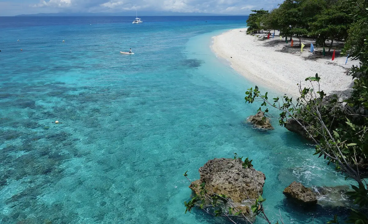 Sumilon Island is one of the top Cebu tourist spots for beach lovers
