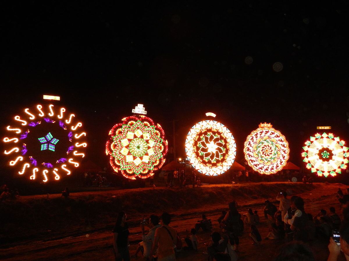 Giant Lantern Festival is one of the most popular Philippine festivals during Christmas season