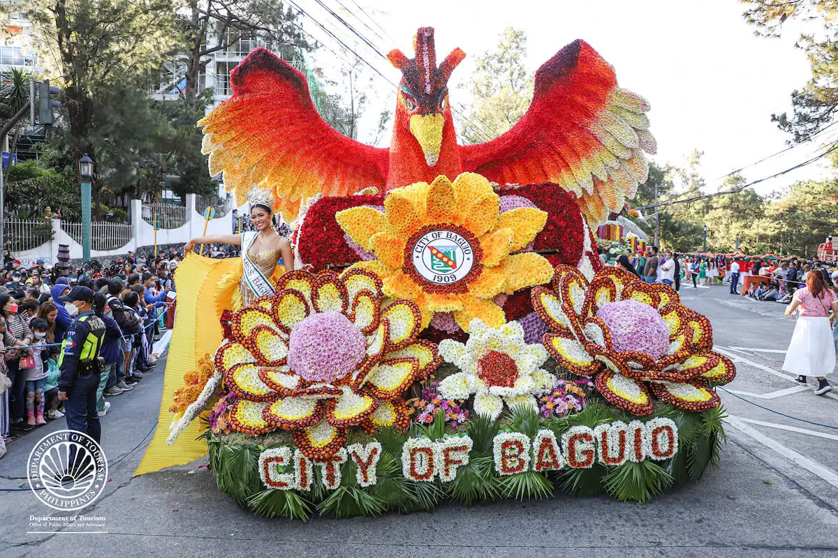 Panagbenga Festival is one of the most colorful Philippine festivals