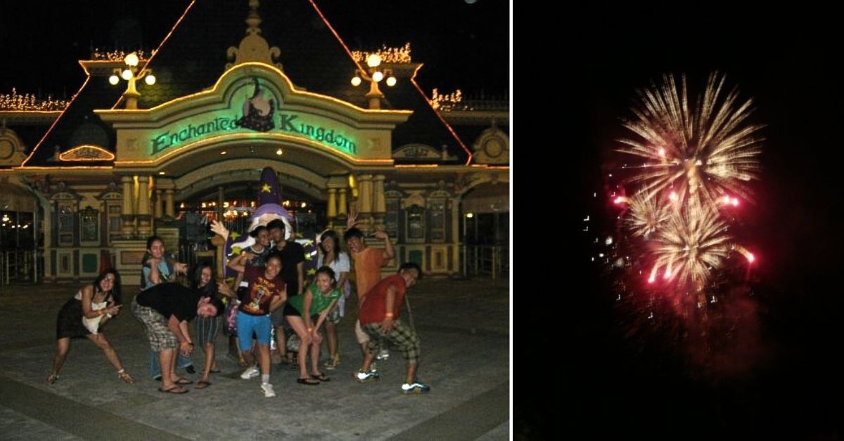 Enchanted Kingdom fireworks