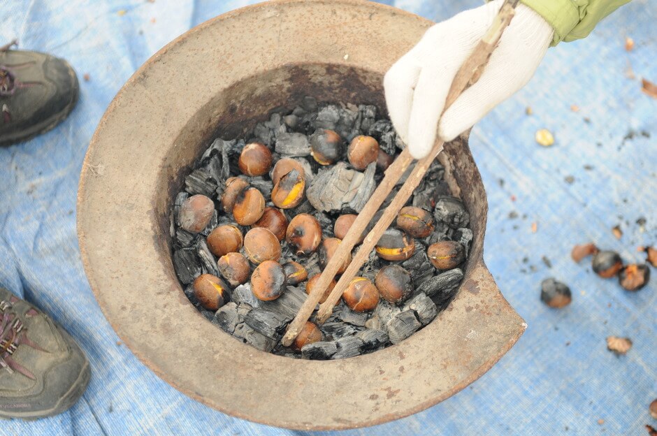 gunbam is one of the must-try Korean street food during winter