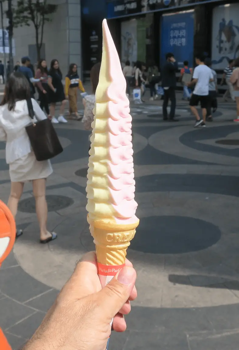 soft serve ice cream in seoul