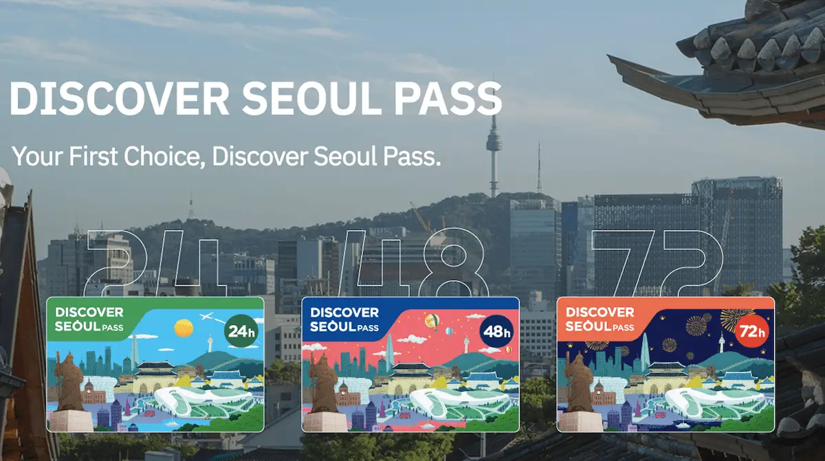 Discover Seoul Pass website
