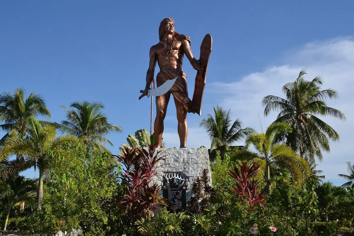 Lapu-Lapu Monument located in one of the cities in Cebu