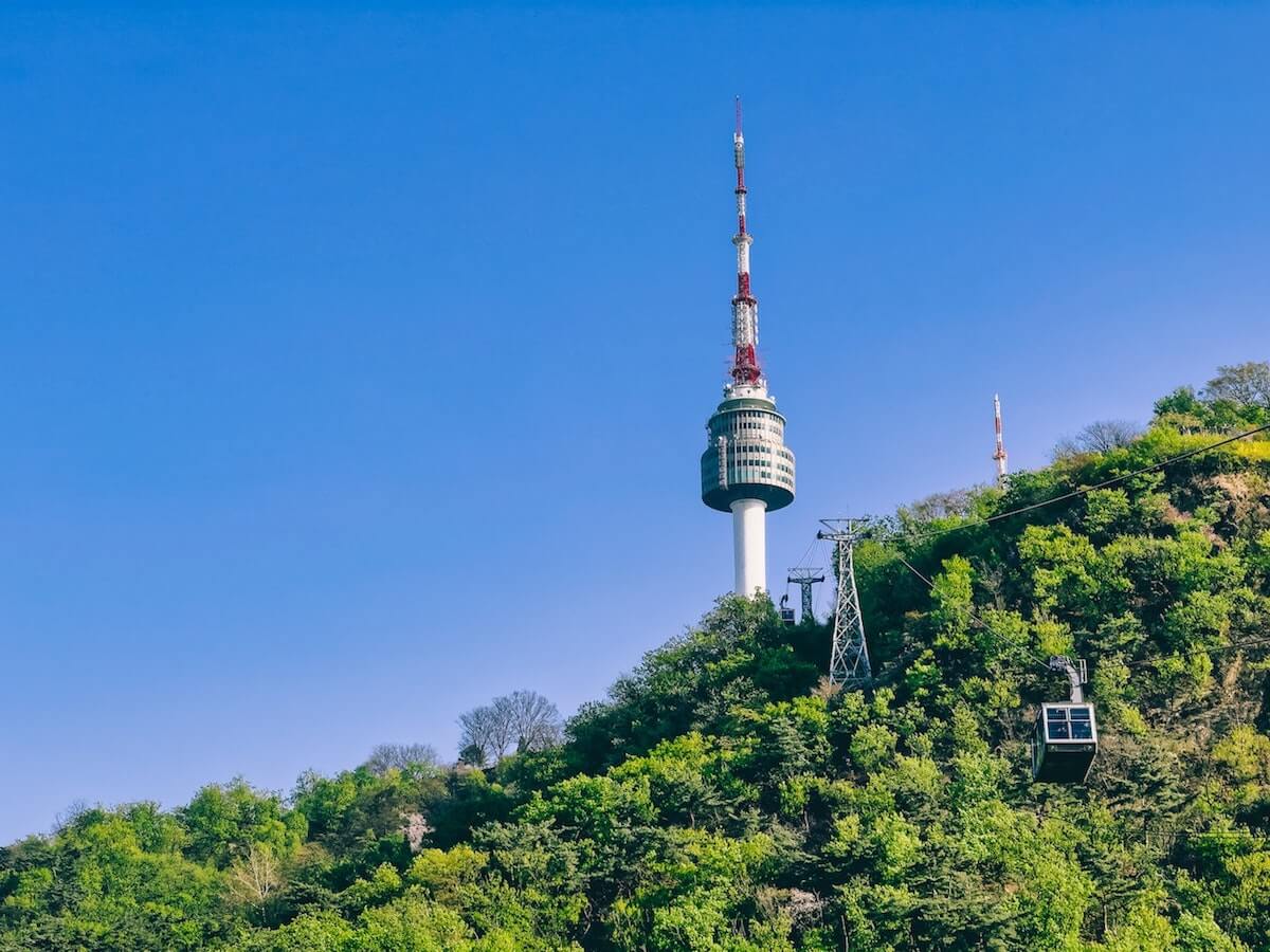 N Seoul Tower is one of the free attractions in the Discover Seoul Pass
