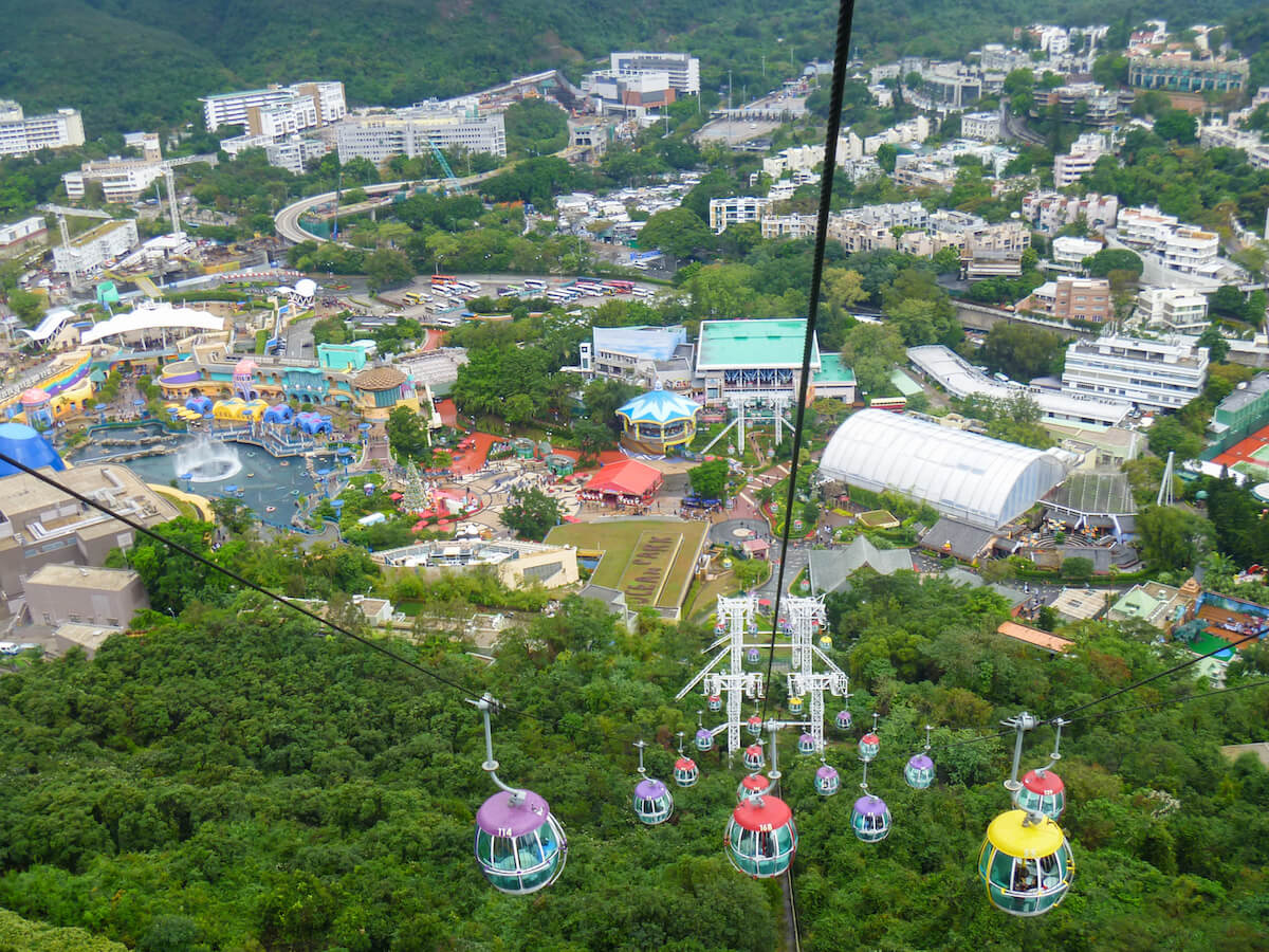 Ocean Park Hong Kong Cable Car