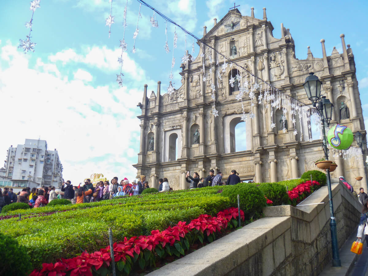 Ruins of St. Paul’s is one of the top Macau tourist spots