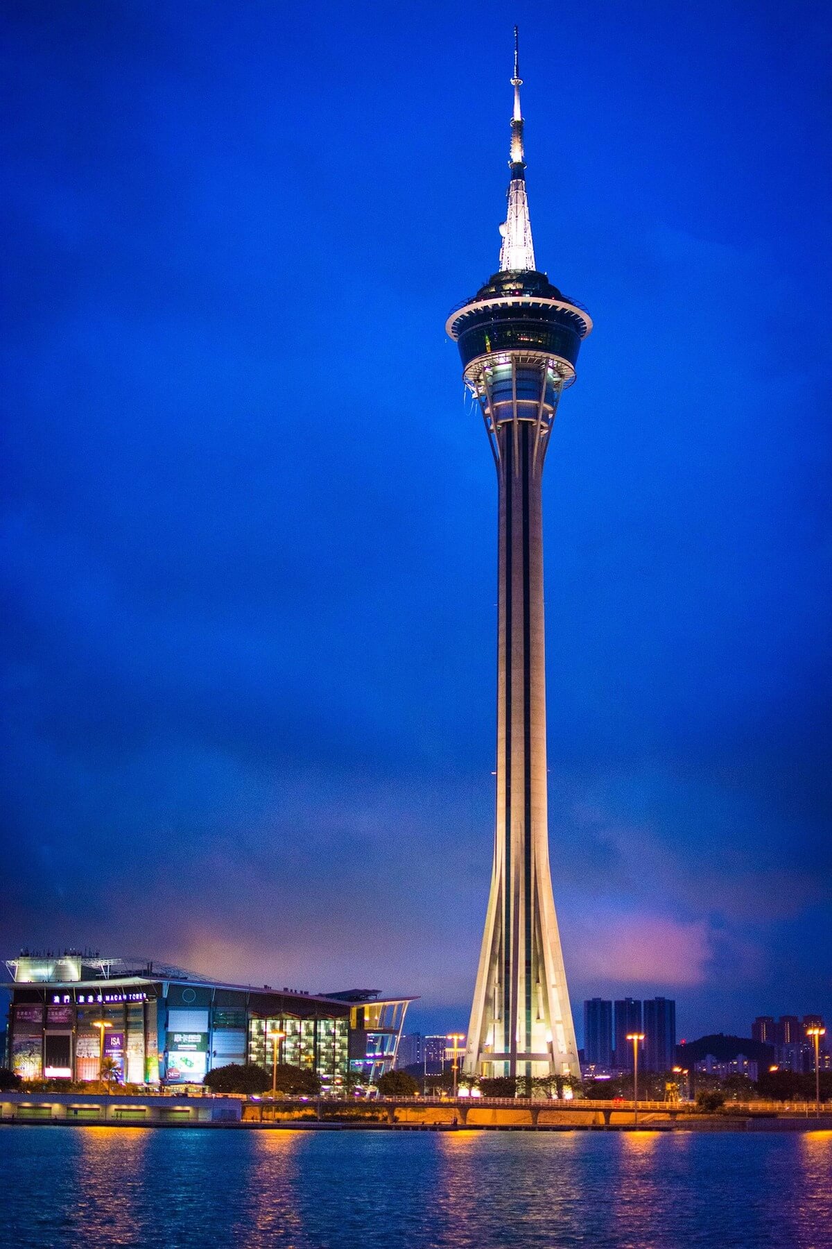 Macau Tower is one of the top Macau tourist spots