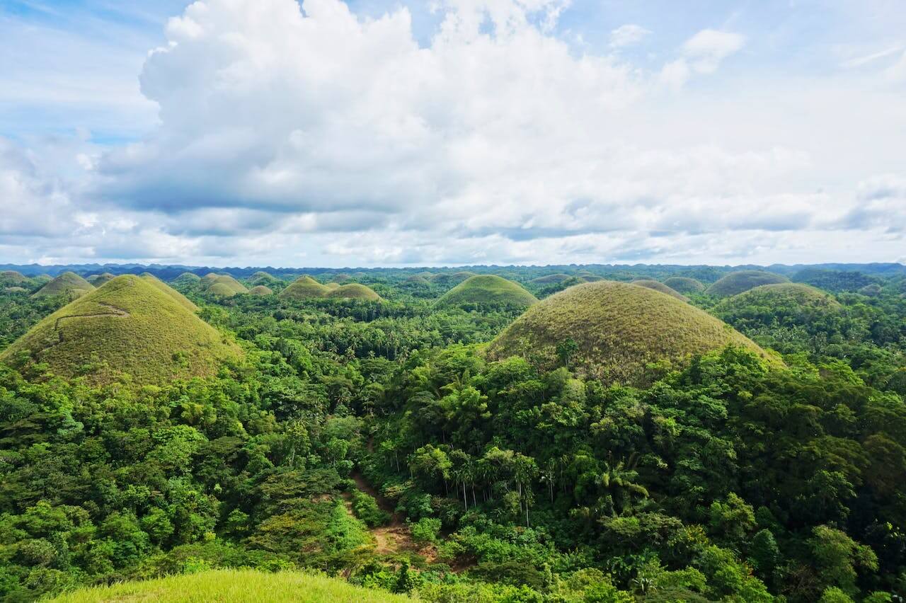 Chocolate Hills is one of the best Philippine tourist spots for nature lovers