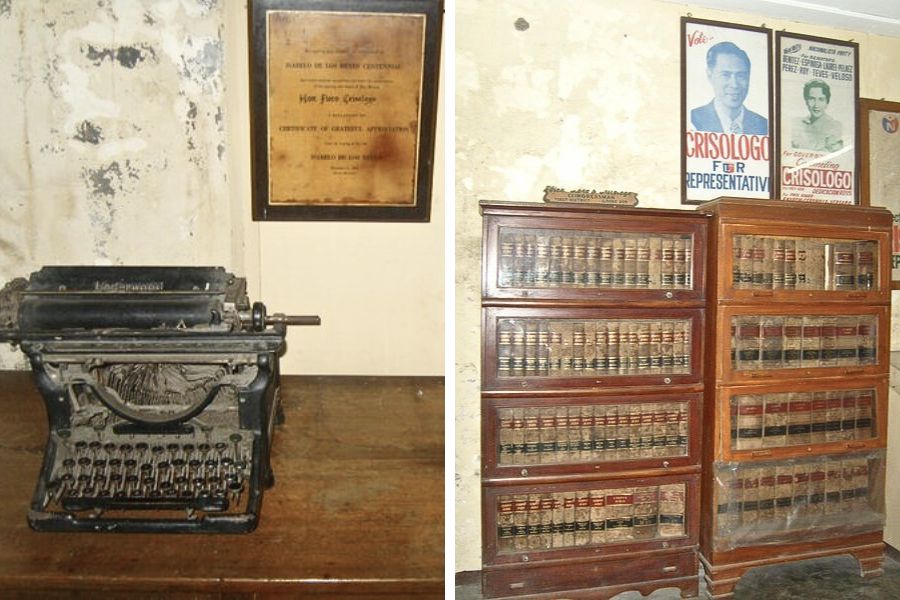 Crisologo Museum memorabilia