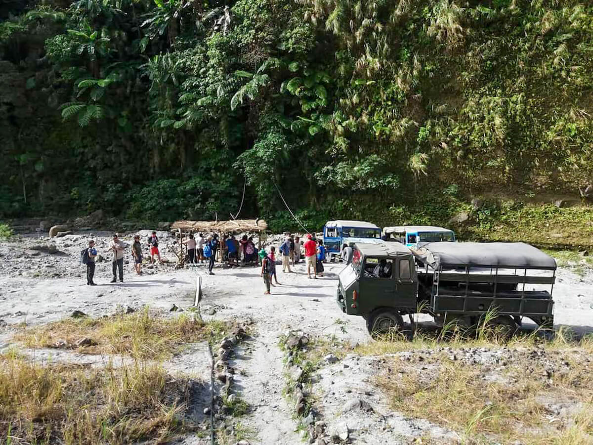 Mount Pinatubo base