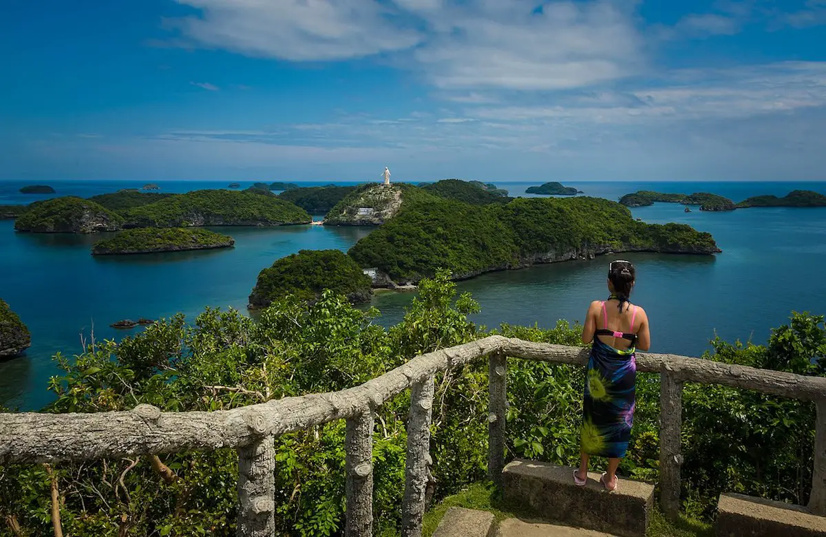 Hundred Islands view