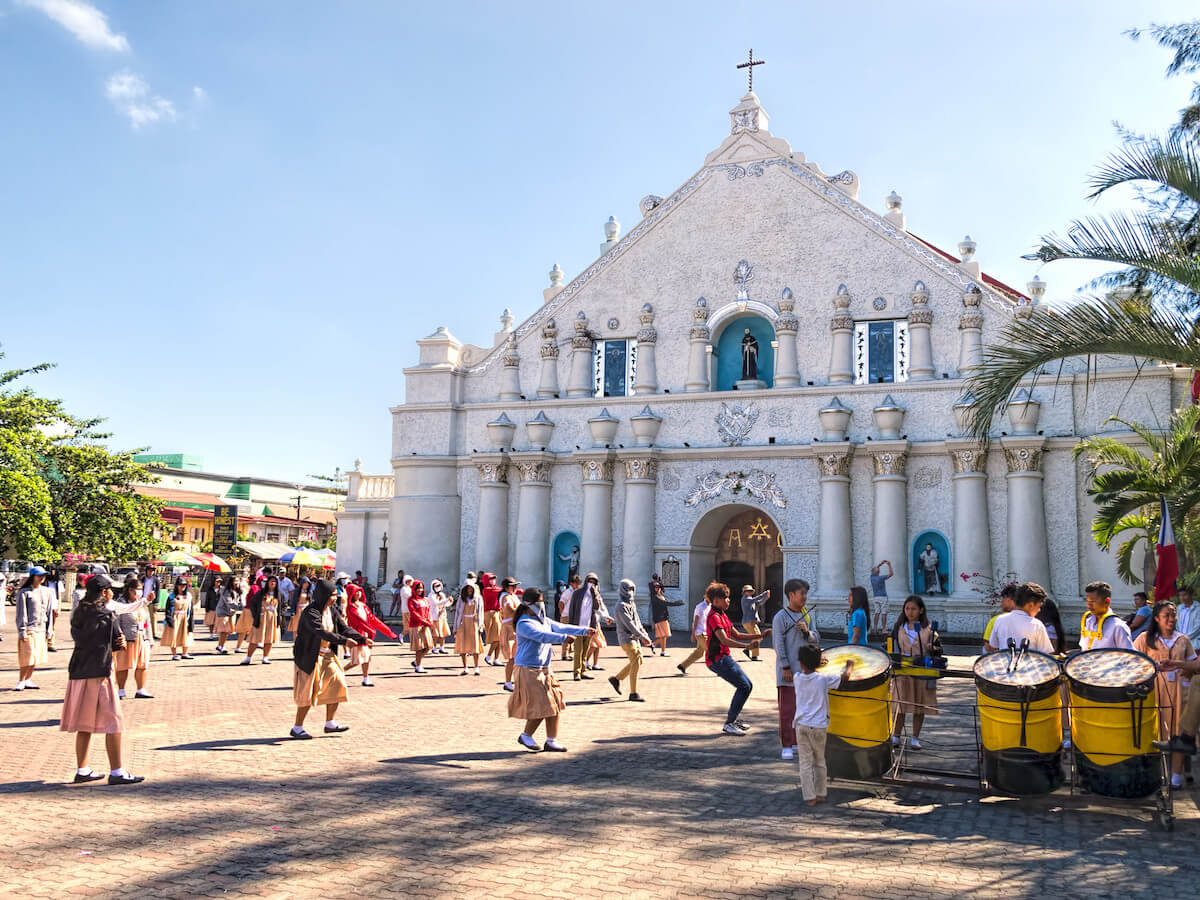Laoag Cathedral is one of the historical attractions in Ilocos Norte