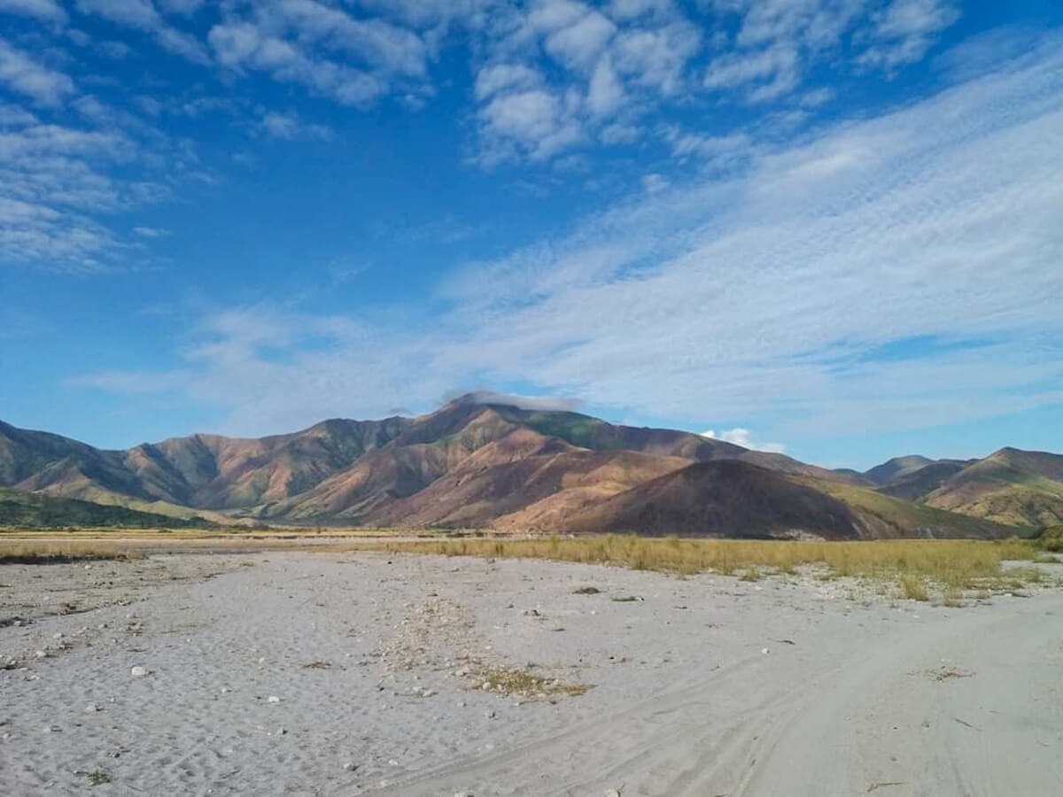 Pinatubo lahar field