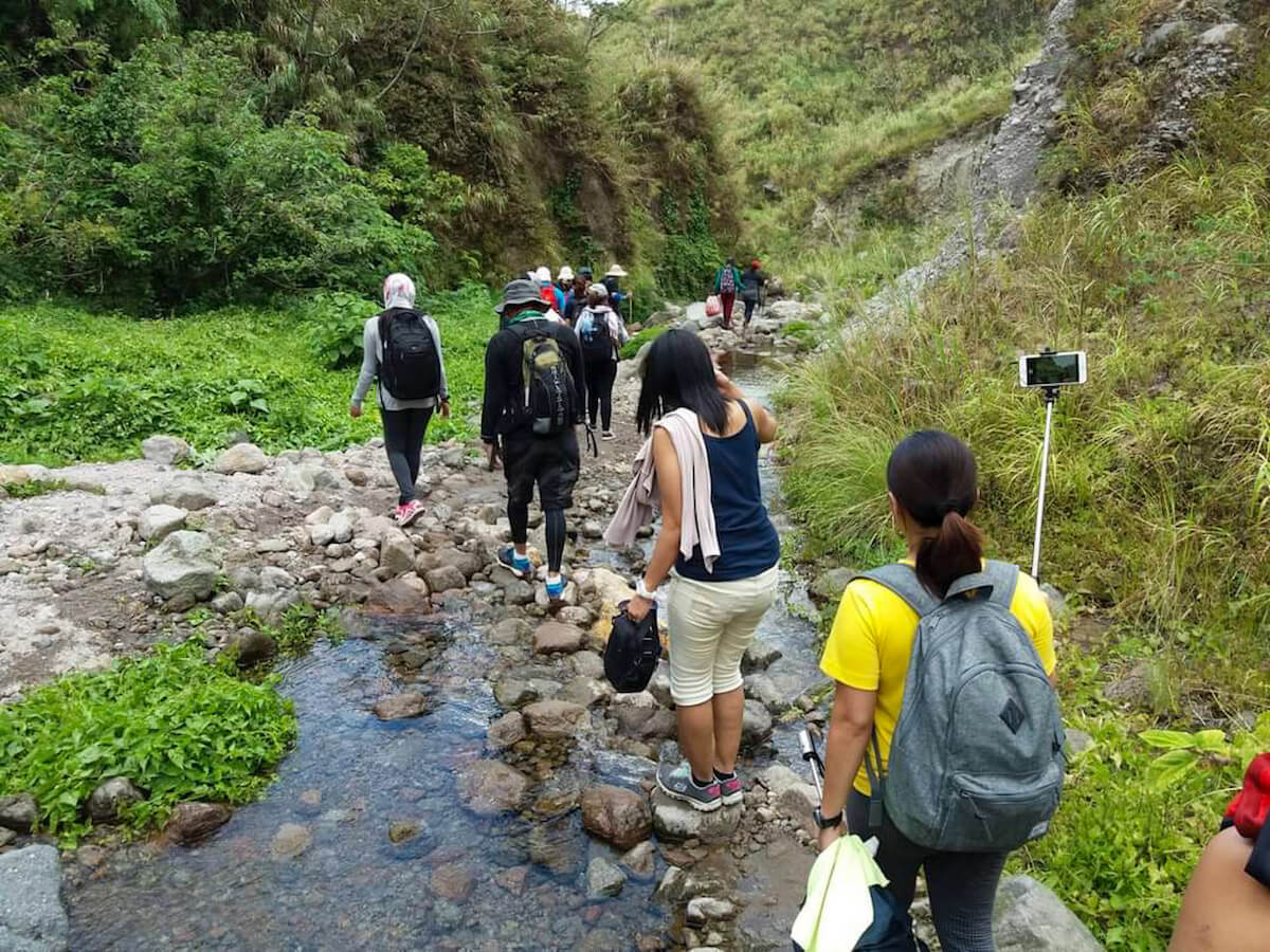 Crossing a river