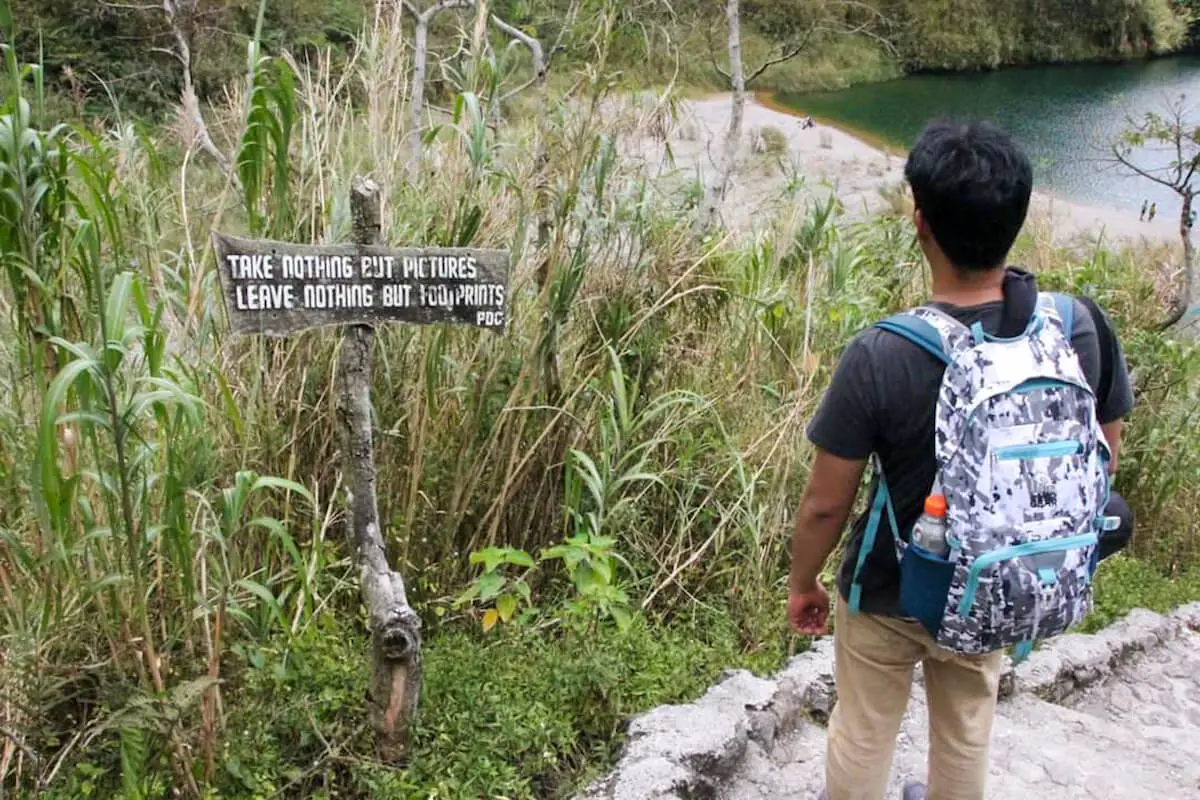 Mt. Pinatubo signage