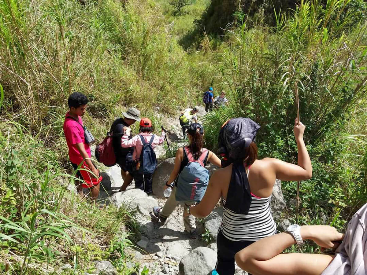Pinatubo trail