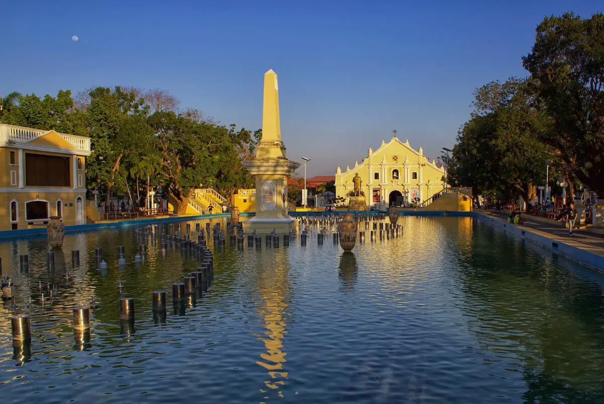 Plaza Salcedo is one of the top attractions in Vigan City