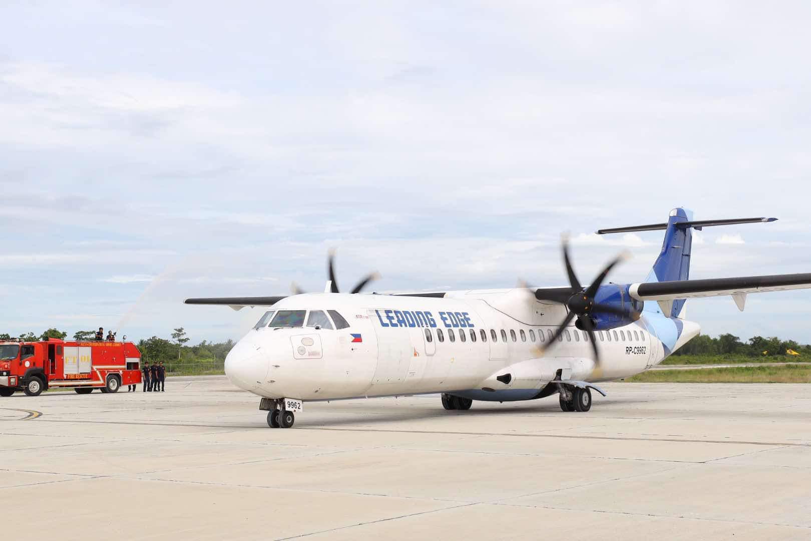 Inaugural flight from Cebu to Bantayan Island