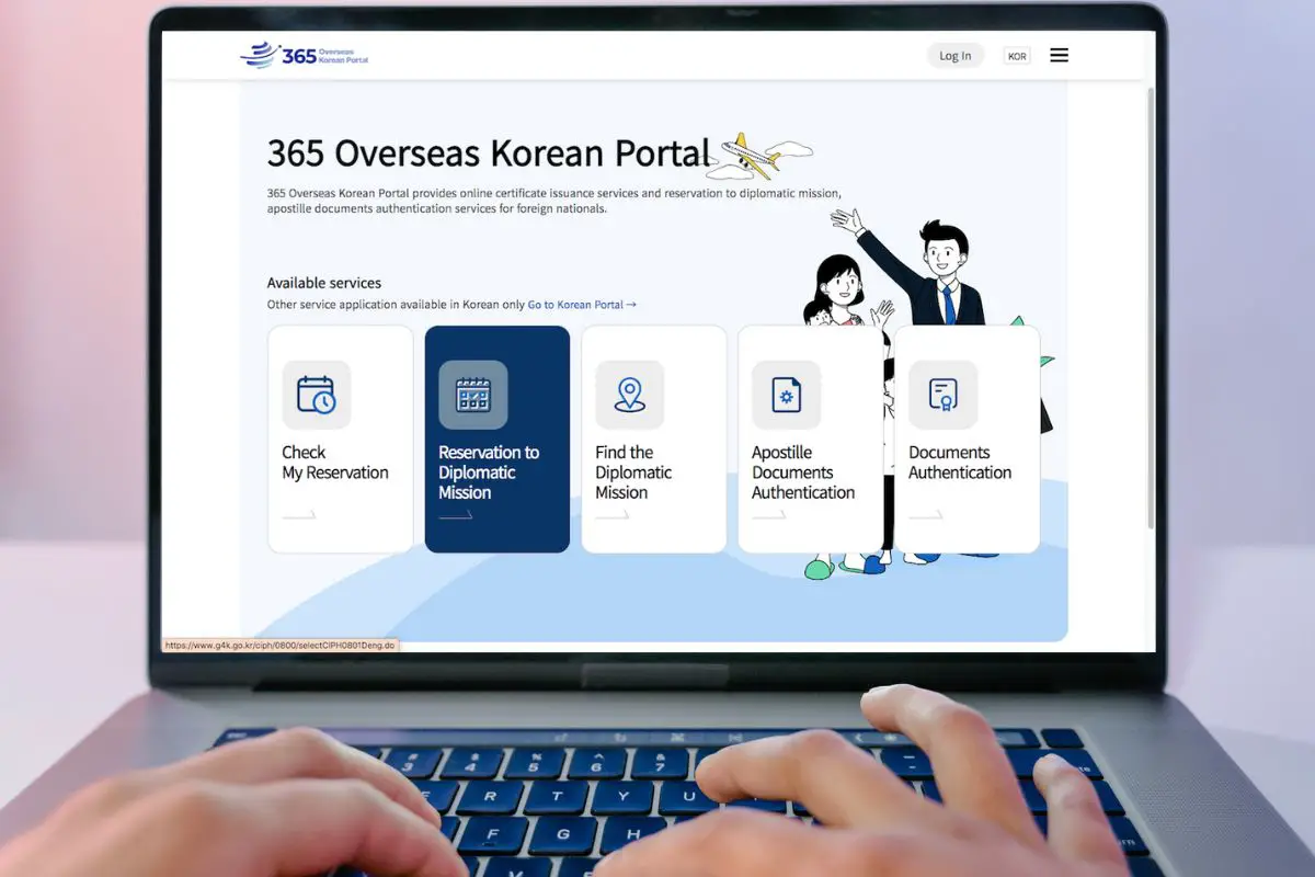 Korean visa online appointment