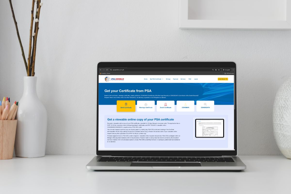 PSA Birth Certificate Online