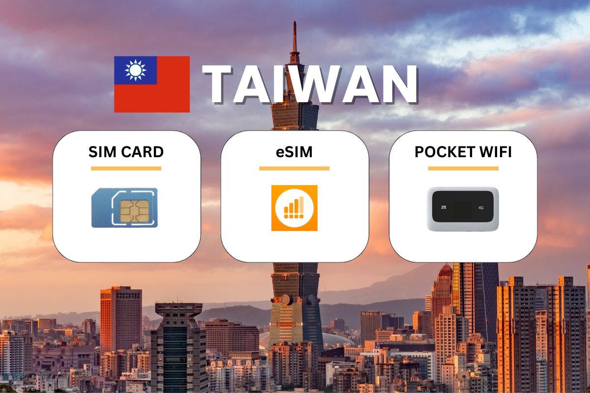 Taiwan SIM Card, eSIM, or Pocket WiFi – Which is Best to Use?