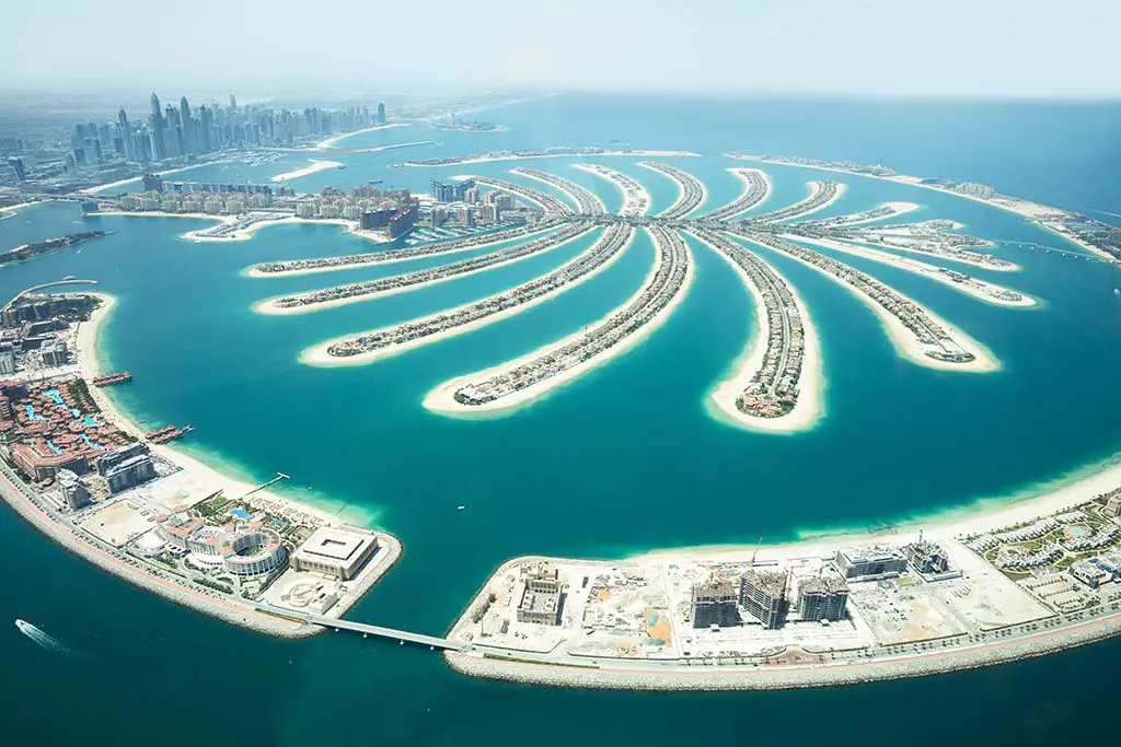 Seeing Palm Jumeirah is one of the top things to do in Dubai