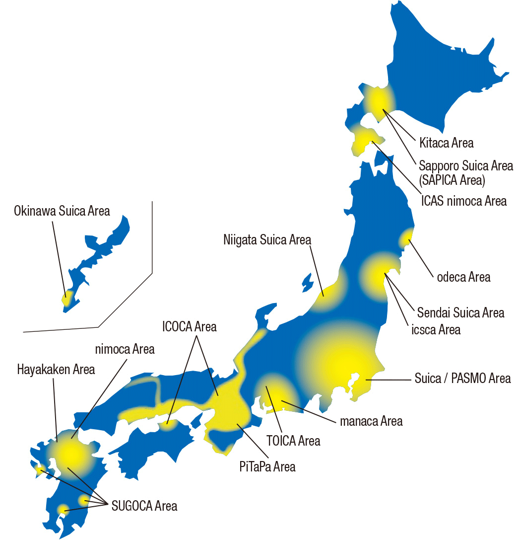 Suica map
