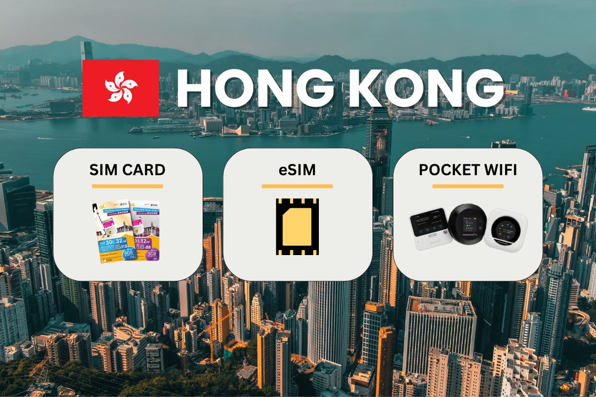 Hong Kong SIM, eSIM, Pocket WiFi