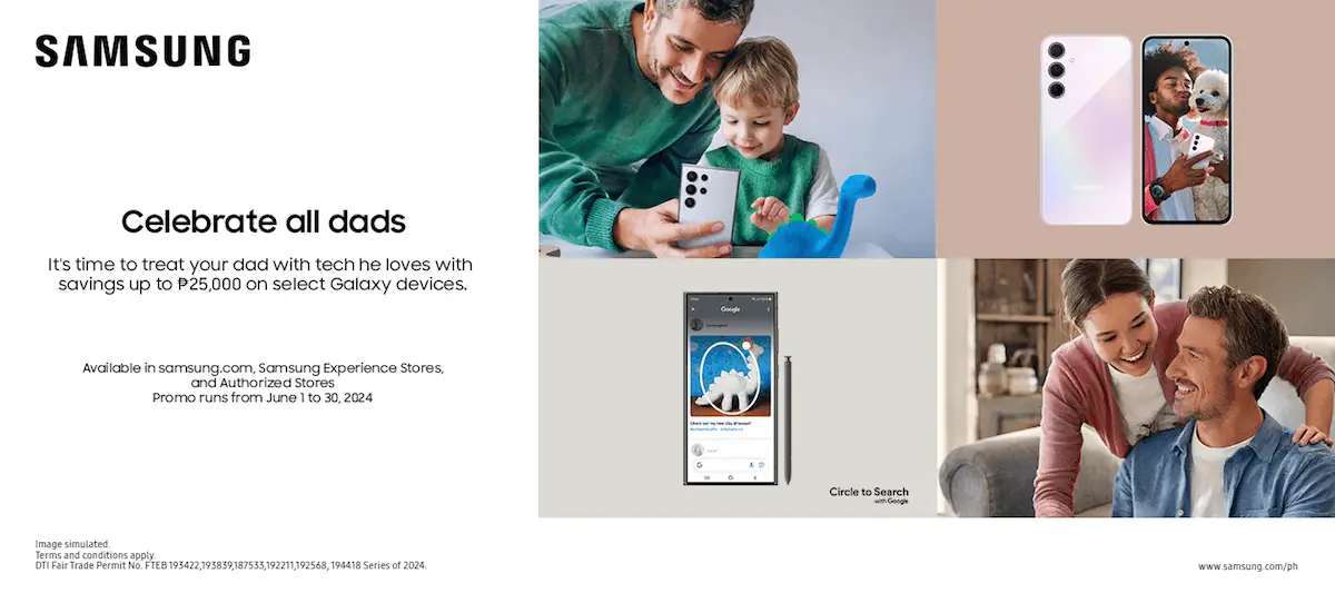 Samsung Father's Day Promo 2024