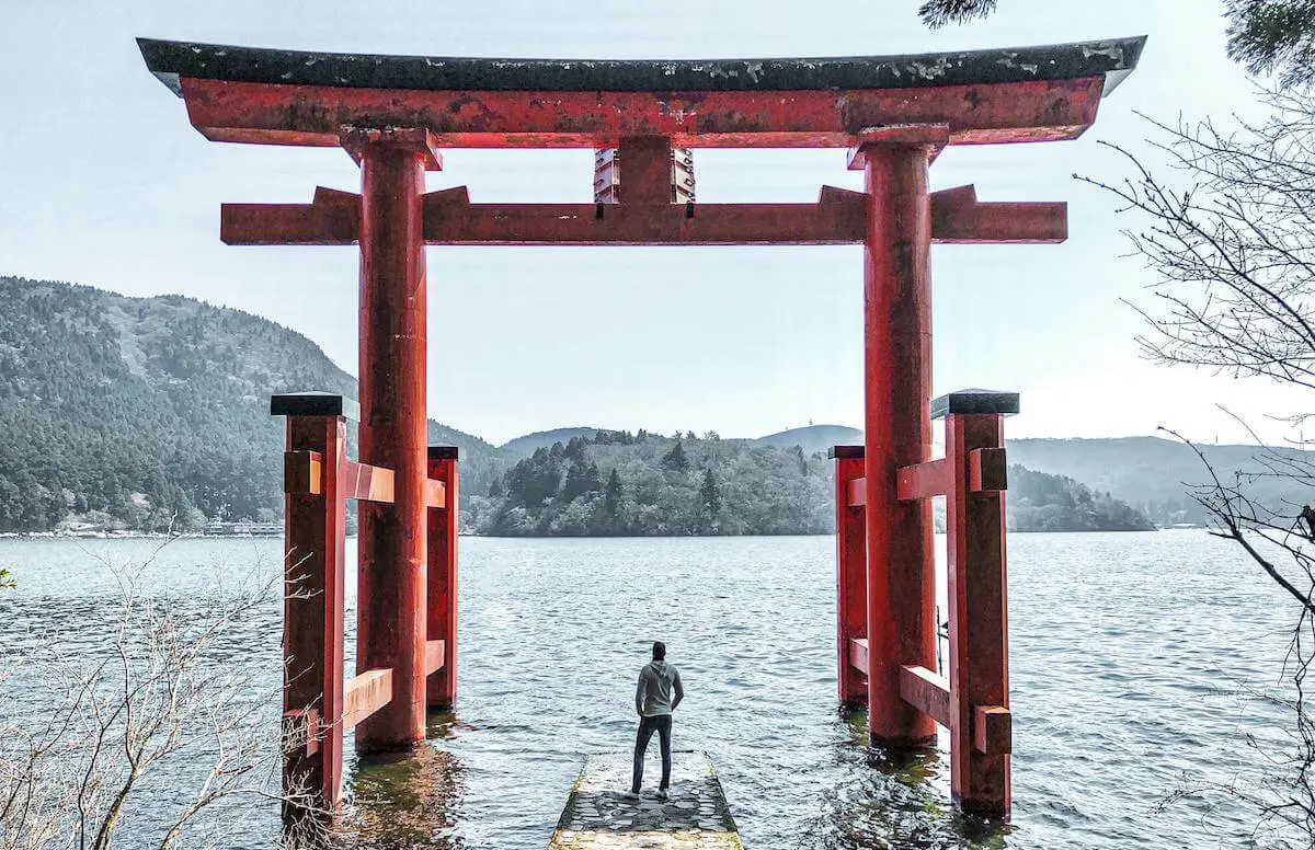 Hakone Shrine is part of our Hakone Day Trip from Tokyo