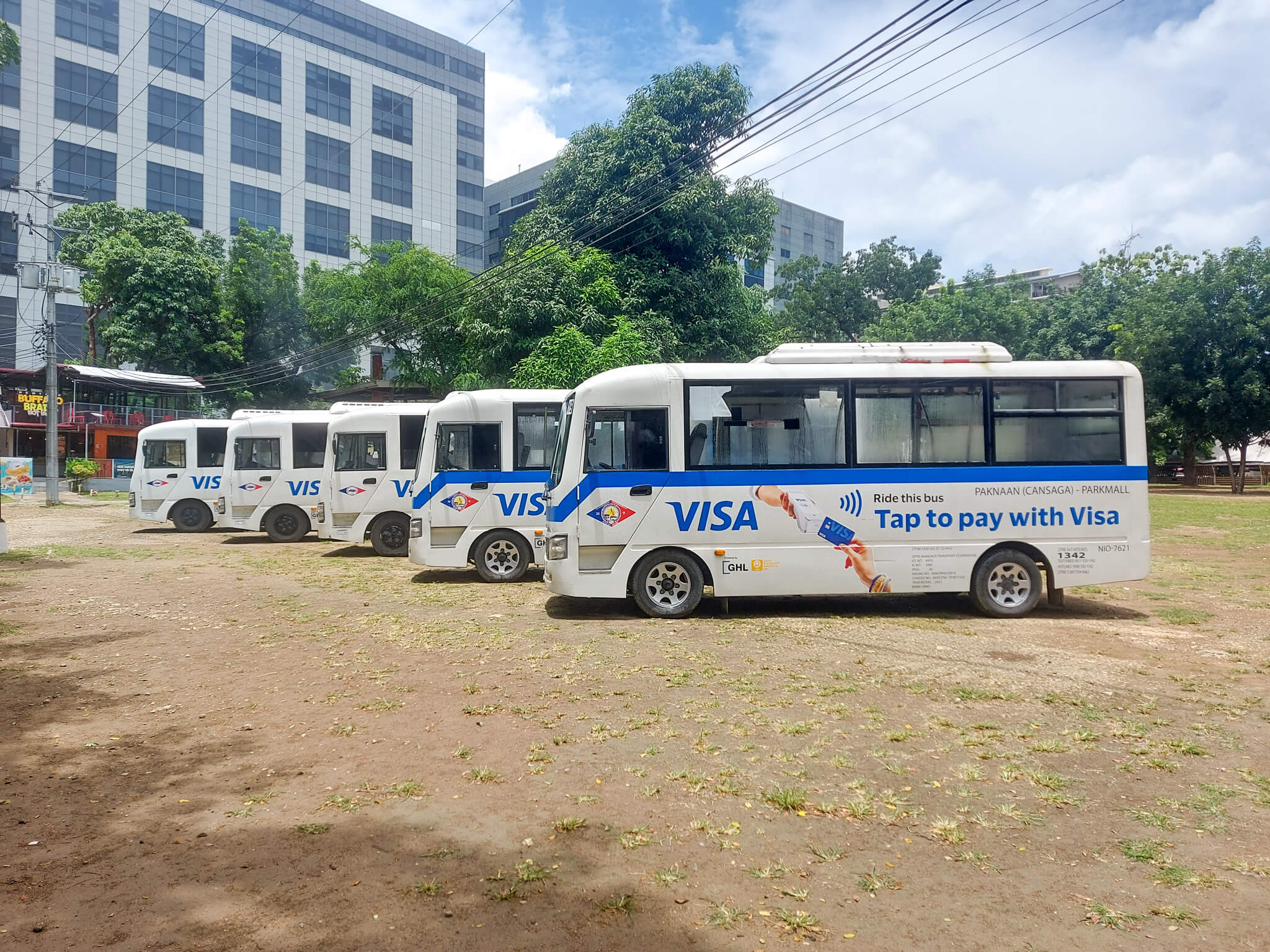 Cebu modern jeepneys with visa