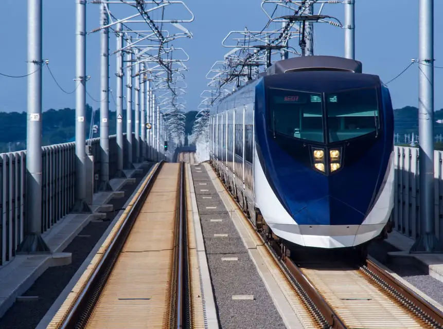 Keisei Skyliner is the fastest way to get from Narita Airport to Tokyo