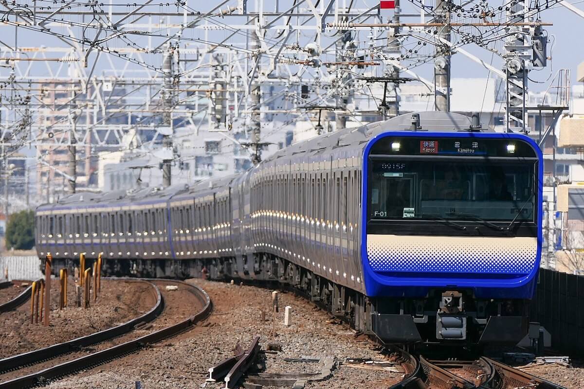 Sobu Line is a local train that runs from Narita to Tokyo