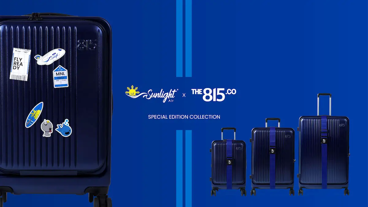 Sunlight Air x The 815 Co. Special Edition Luggage