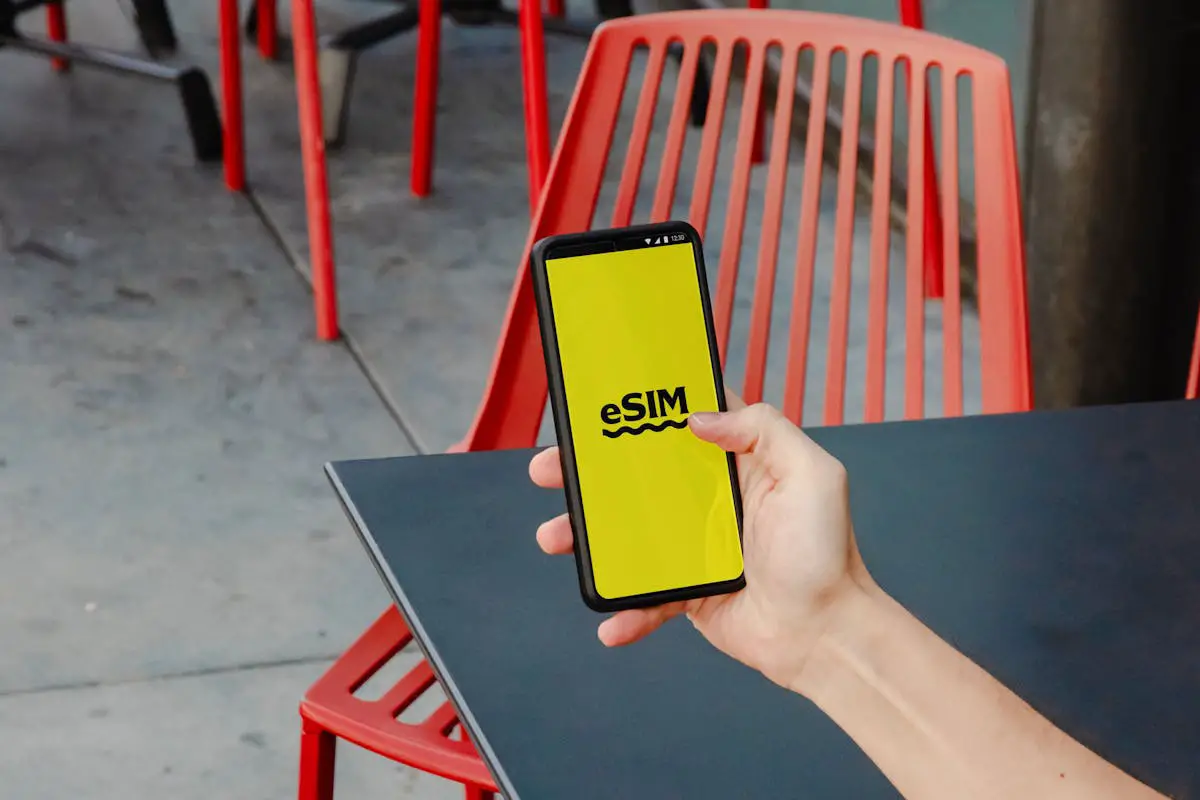 eSIM on phone