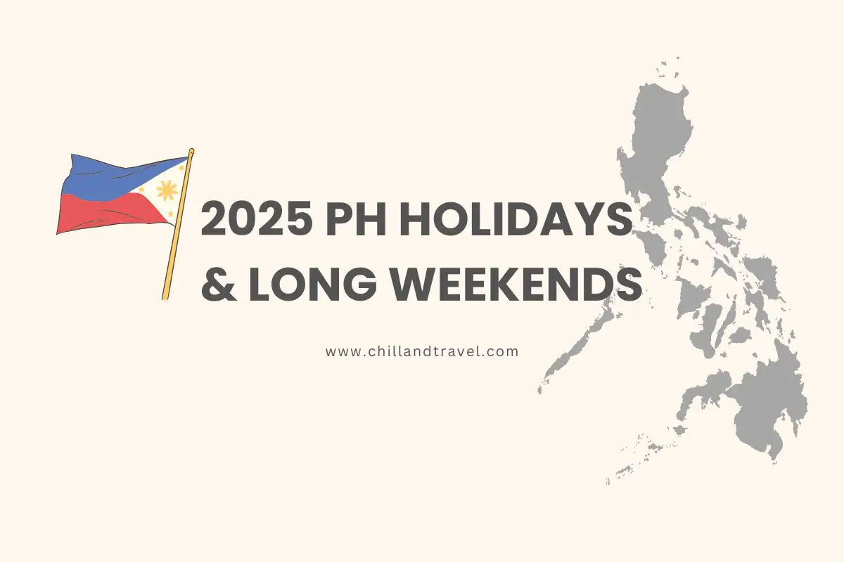 2025 Philippine Holidays & Long Weekends Calendar to Plan Your Travels