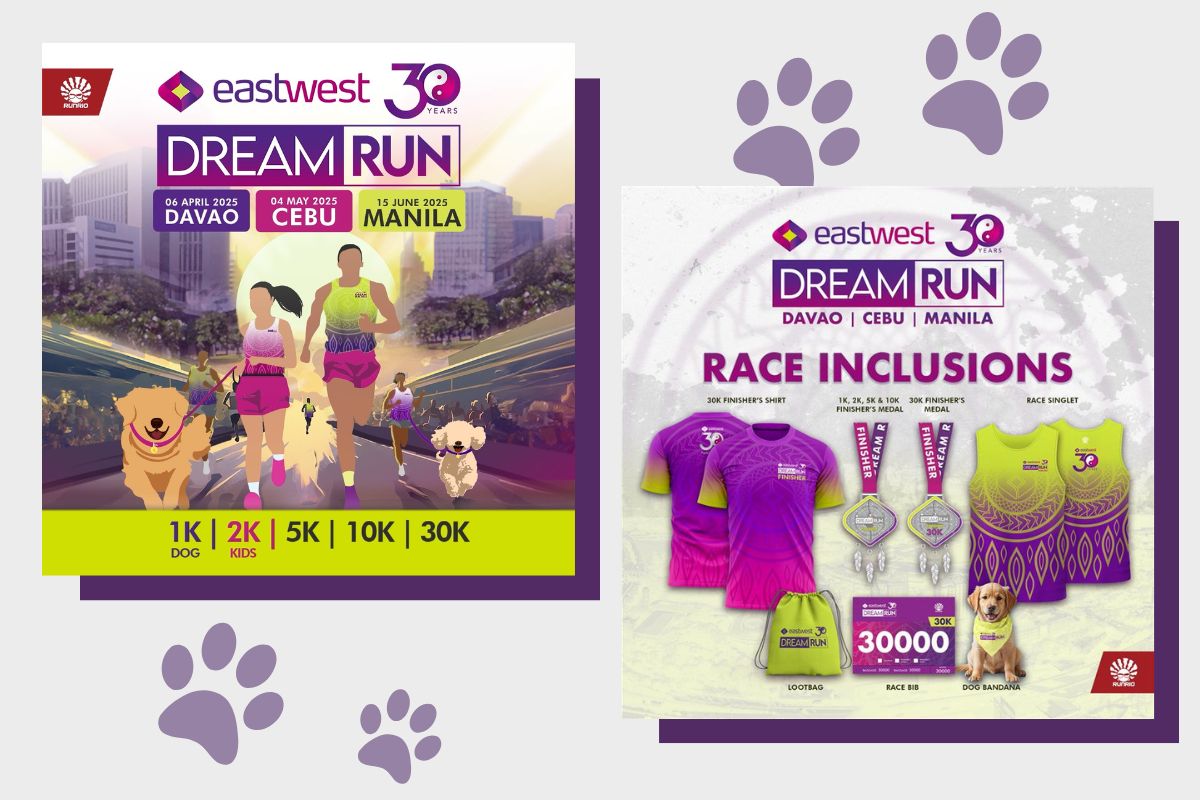 EastWest’s Dream Run 2025 Set to Take Over Davao, Cebu, and Manila