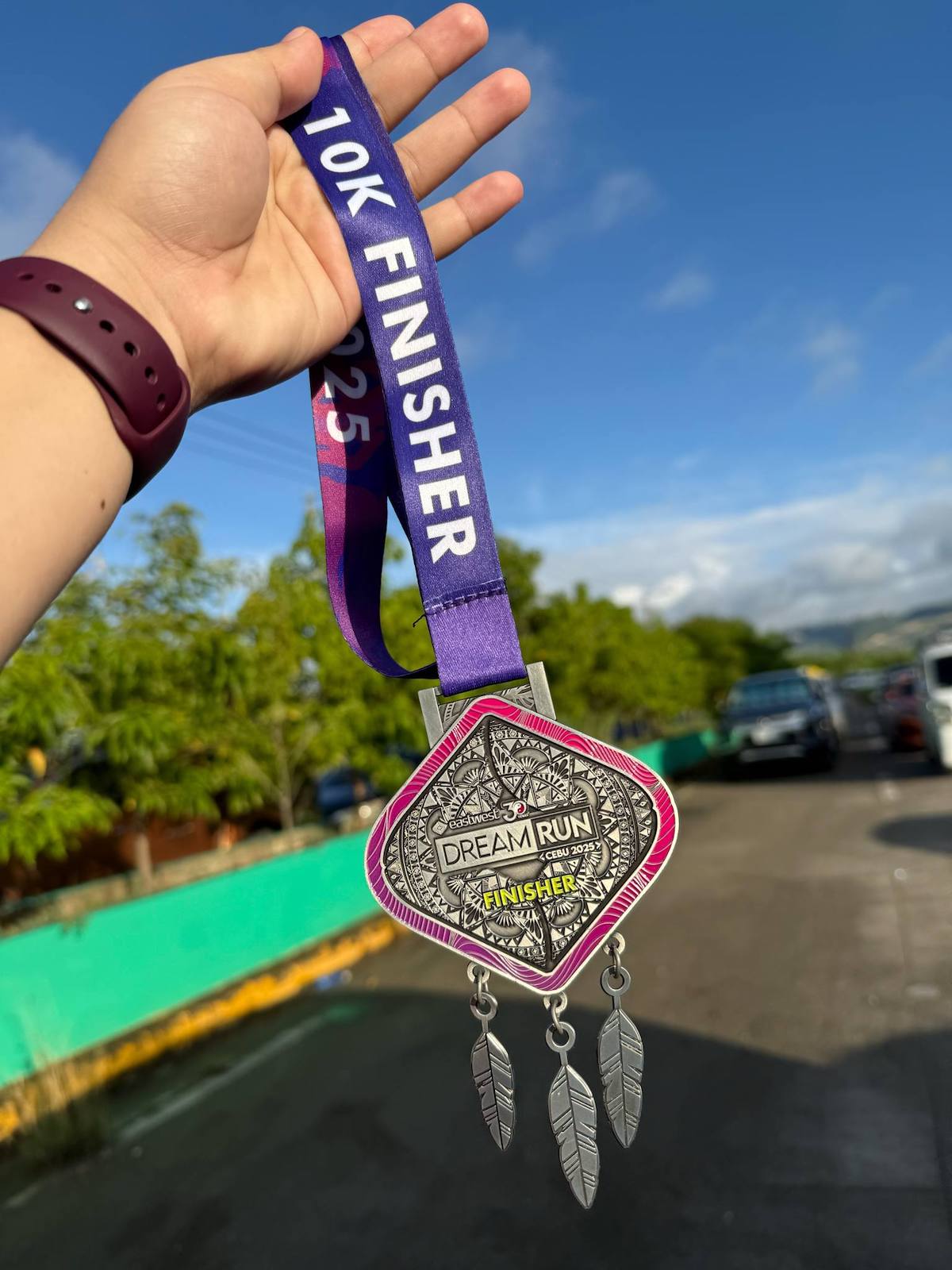 EastWest Dream Run Cebu 10K Medal