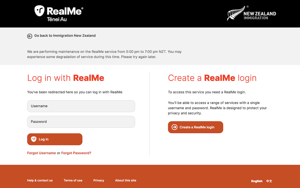 RealMe - New Zealand