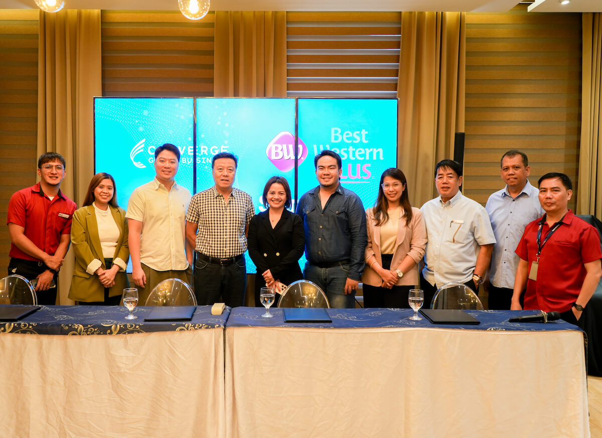Converge x Best Western Contract Signing Event