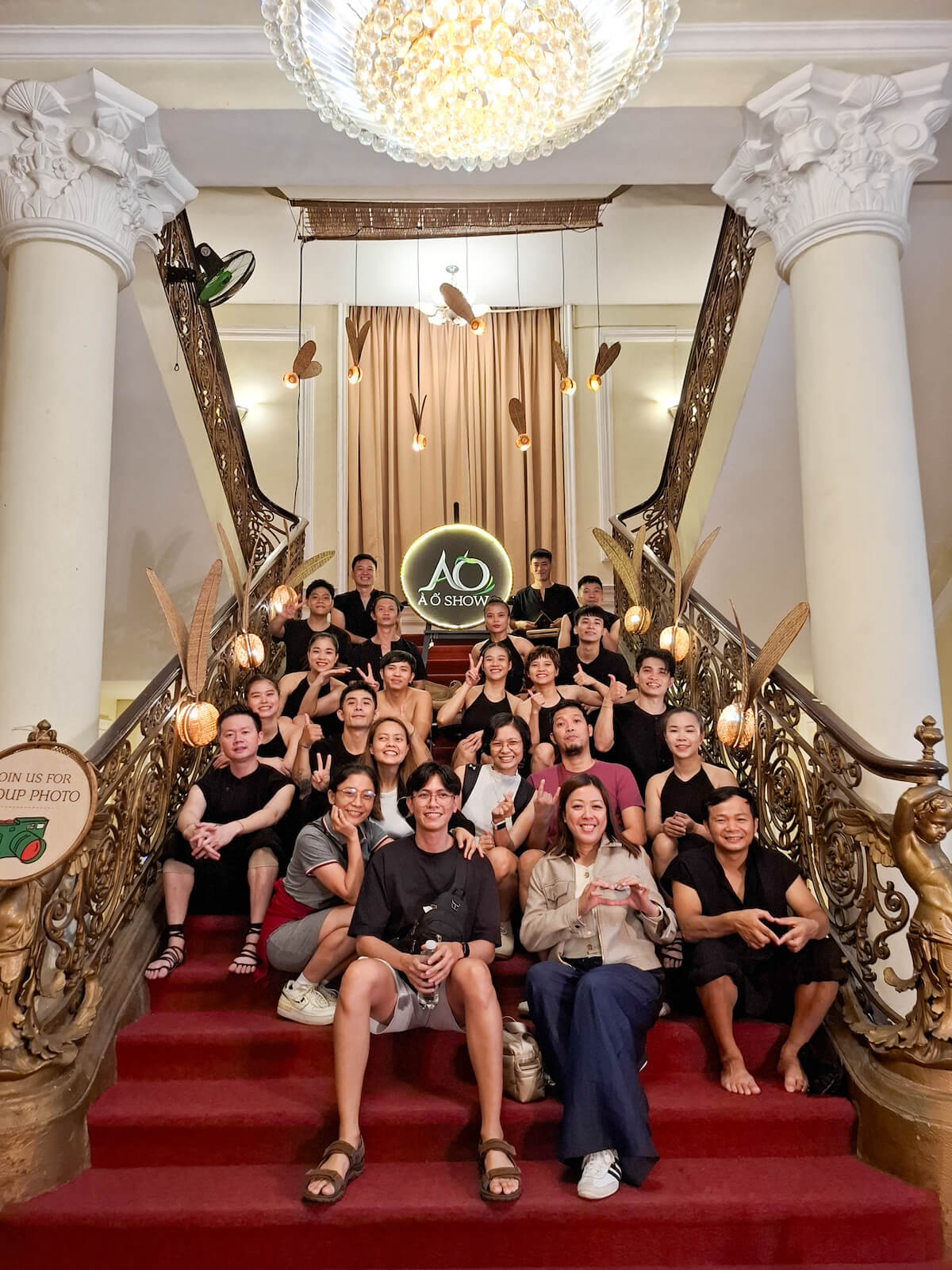 The A O Show was part of our 4 days in Ho Chi Minh itinerary